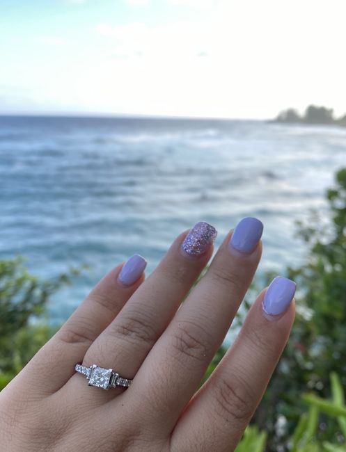 Can't believe it's been one year since I said yes! 