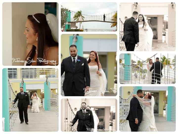 The "First Look" picture session before the wedding?