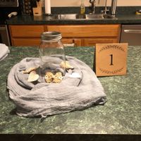 Cheese cloth table runners - 1