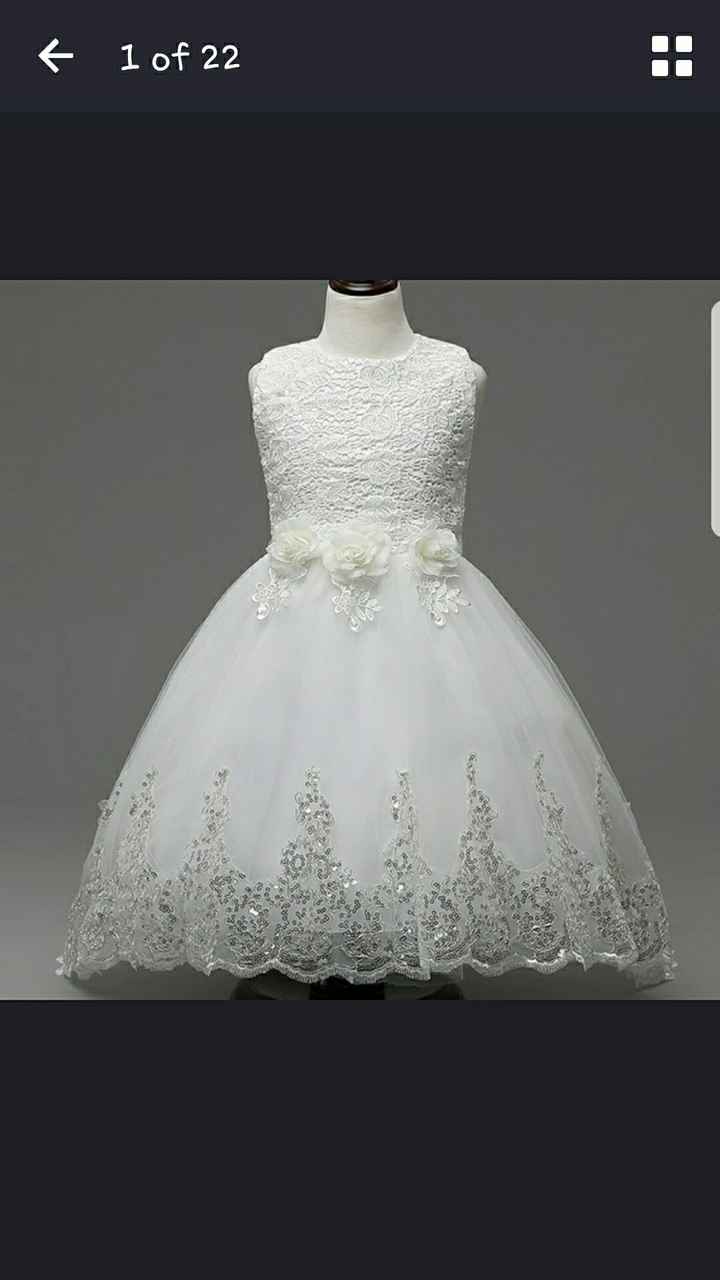  Flower girl dress - 1