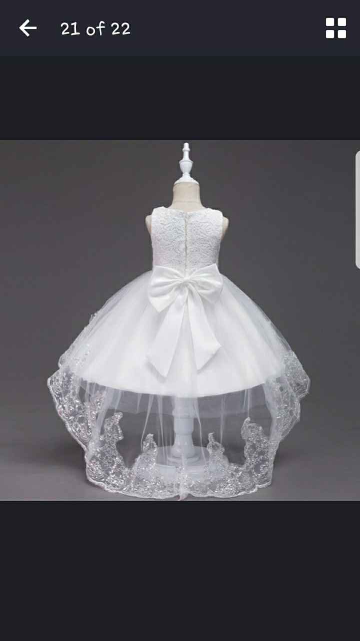  Flower girl dress - 1