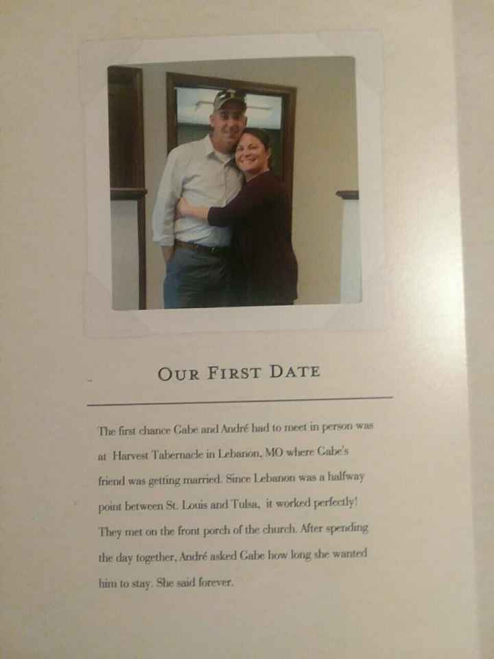 Designing a personalized guestbook - 4