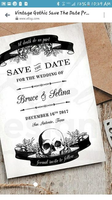 Quirky Save the Dates? - 1