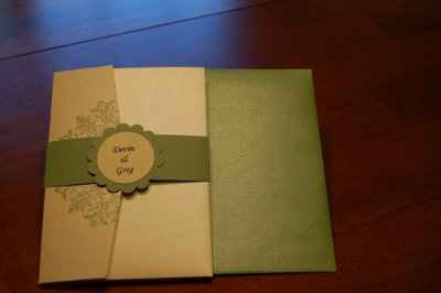 Ordered our wedding bands and got our invites today =) (pics)