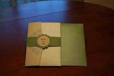 Ordered our wedding bands and got our invites today =) (pics)