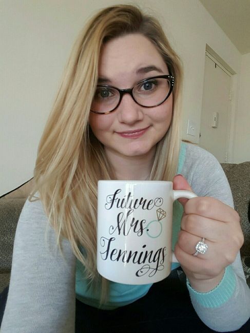 Shameless Mug/Engagement Ring Pics!