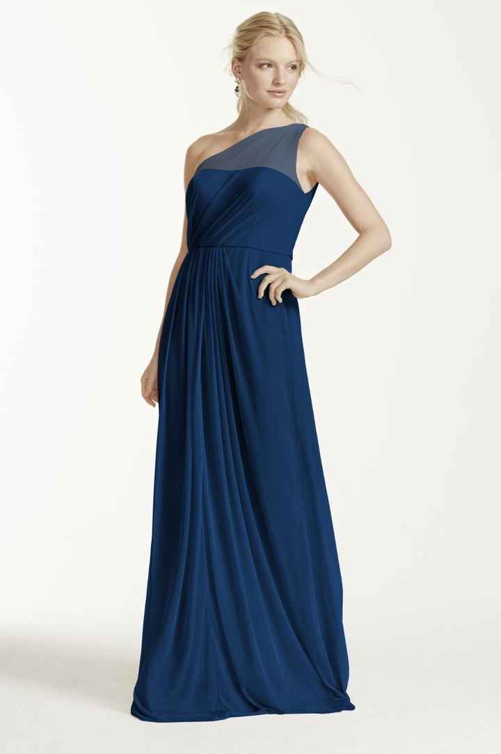 SHOW ME YOUR NAVY BLUE BRIDESMAIDS DRESSES.