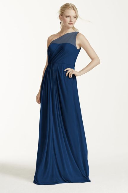 SHOW ME YOUR NAVY BLUE BRIDESMAIDS DRESSES.