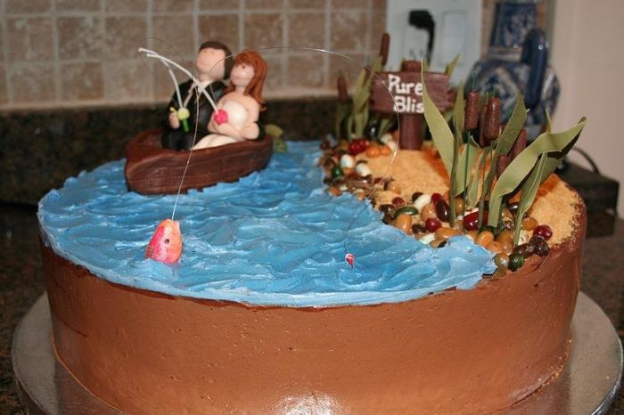Are you doing a groom's cake?