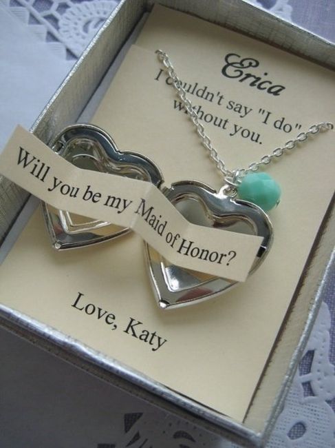 will you be my bridesmaid