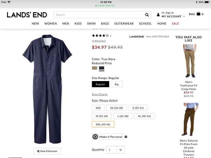 Embroidered Coveralls 