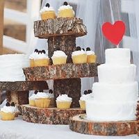 Wood/Tree Cake/Cupcake Stand