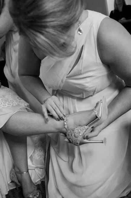 The petal stoppers we used for the grassy ceremony aisle. 