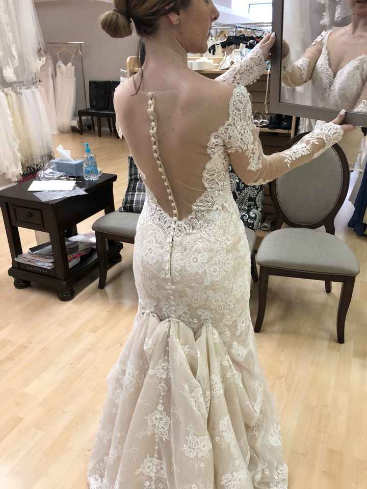 First fitting done - so excited for this bustle! - 5