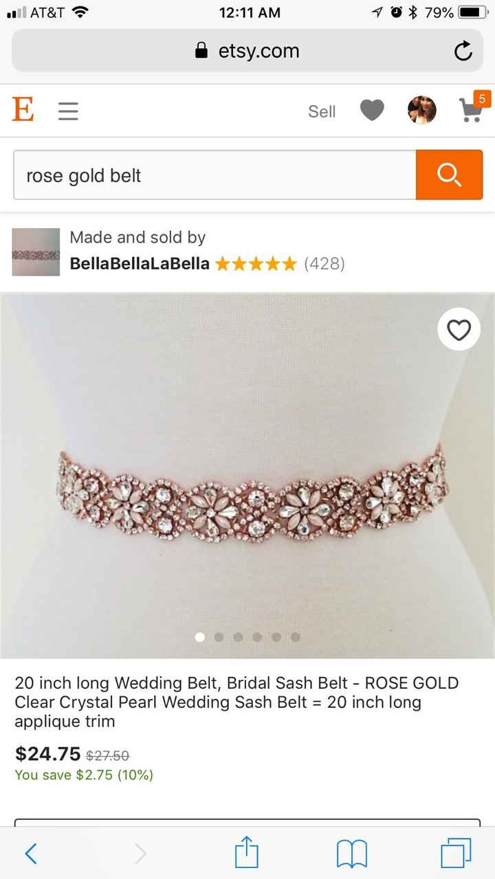 What the waist belt looks like on!
