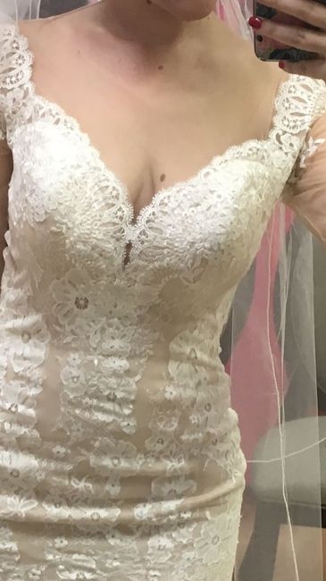 Afraid my dress is too low cut! 3