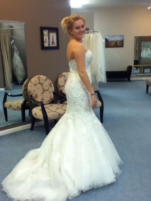 I said YES to the dress!!   (PICS)
