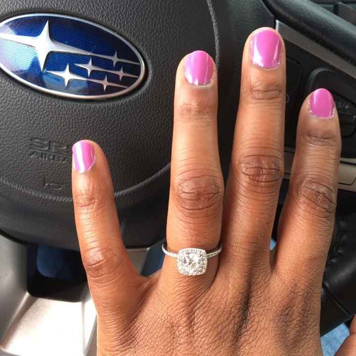 Engagement ring pictures?