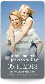 Need opinions on save the date.