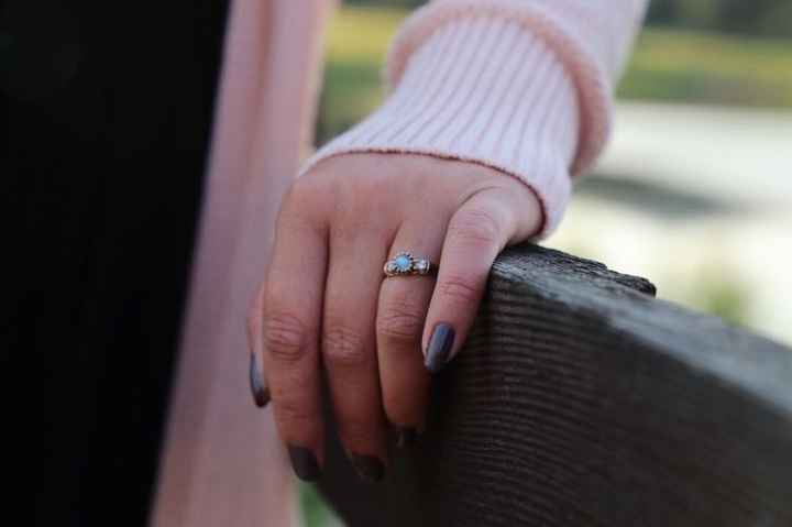 Rings with alt. Gemstone color and/or engravings?