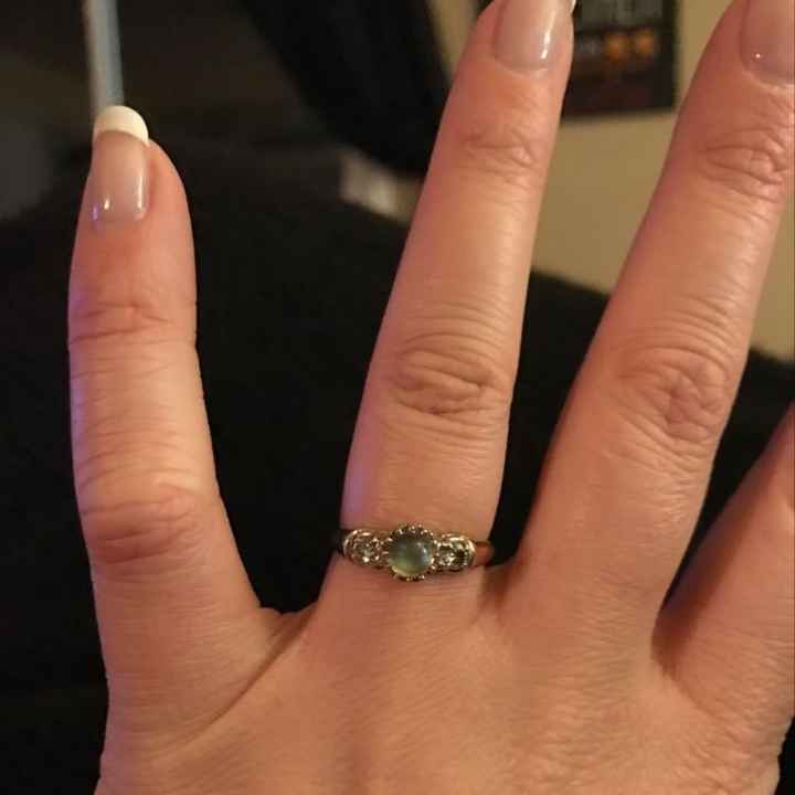 Ah! Finally got my "other" ering!