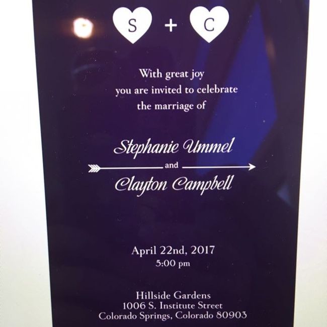 What do your wedding invitations look like?
