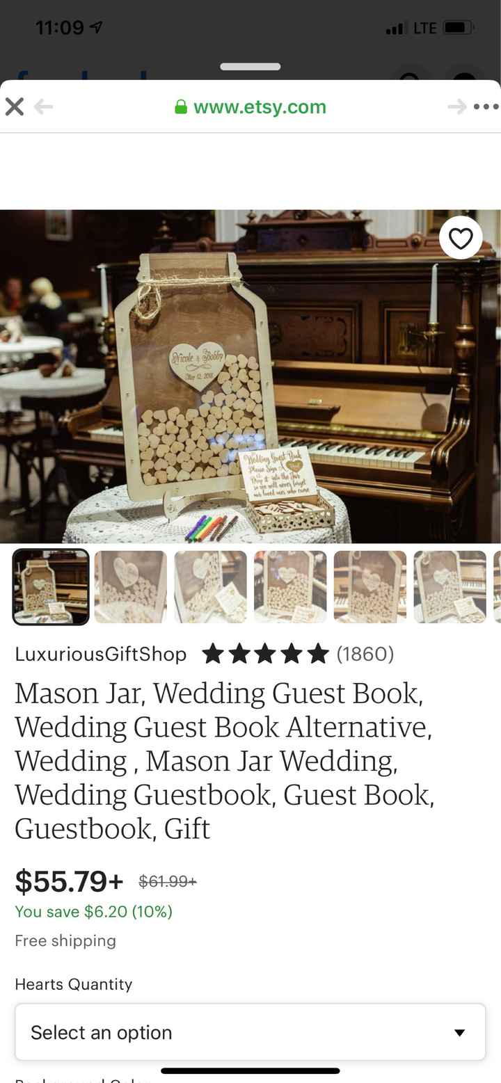 Unique Wedding Guest Books? Show Me Yours! - 1