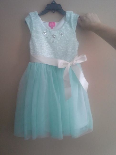 Got my flower girl dresses :)