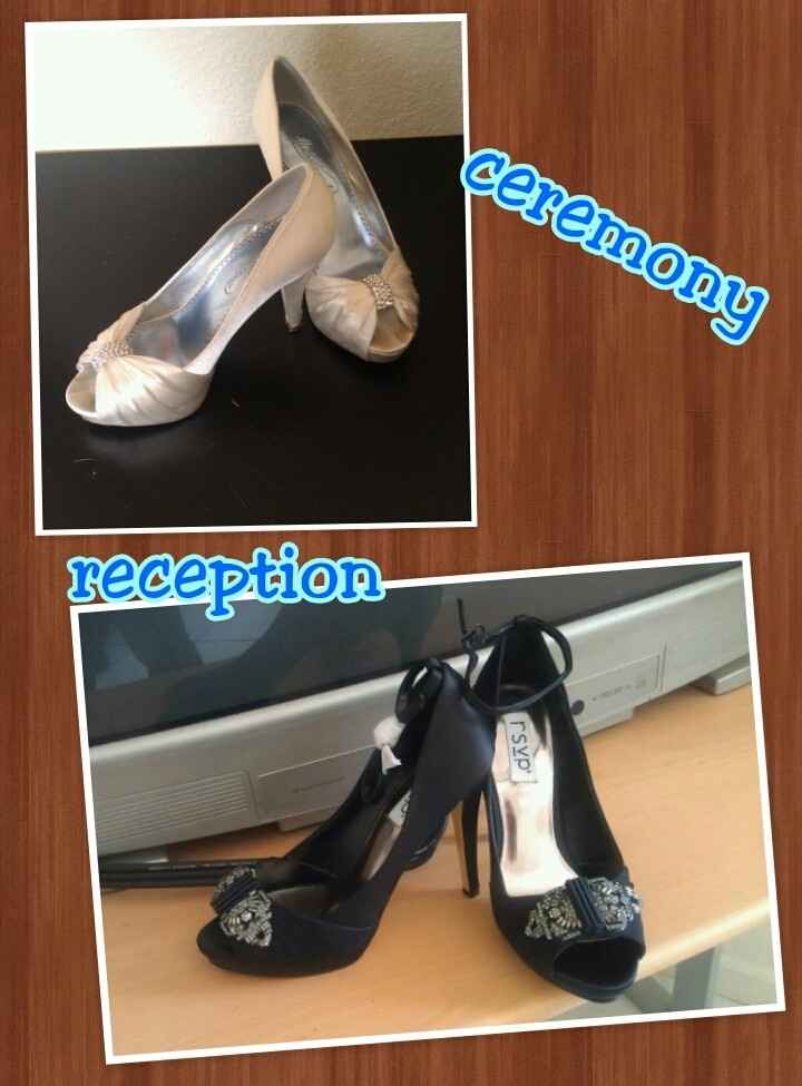 Let me see your wedding shoes!