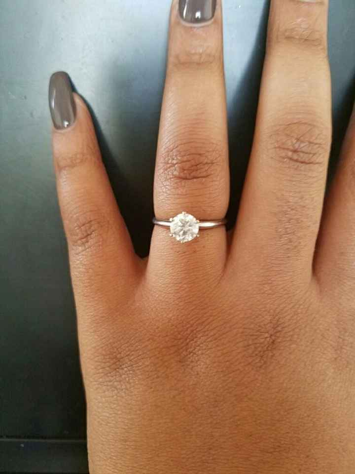 let's see your engagement ring!!