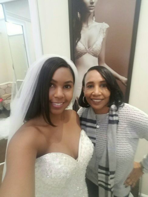 My dress is in!!!