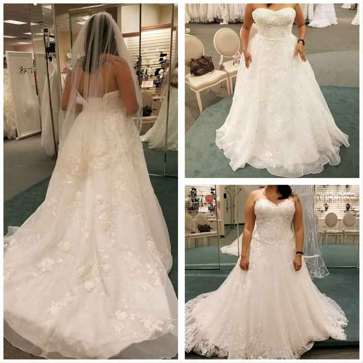 Having a hard time saying YES to the dress