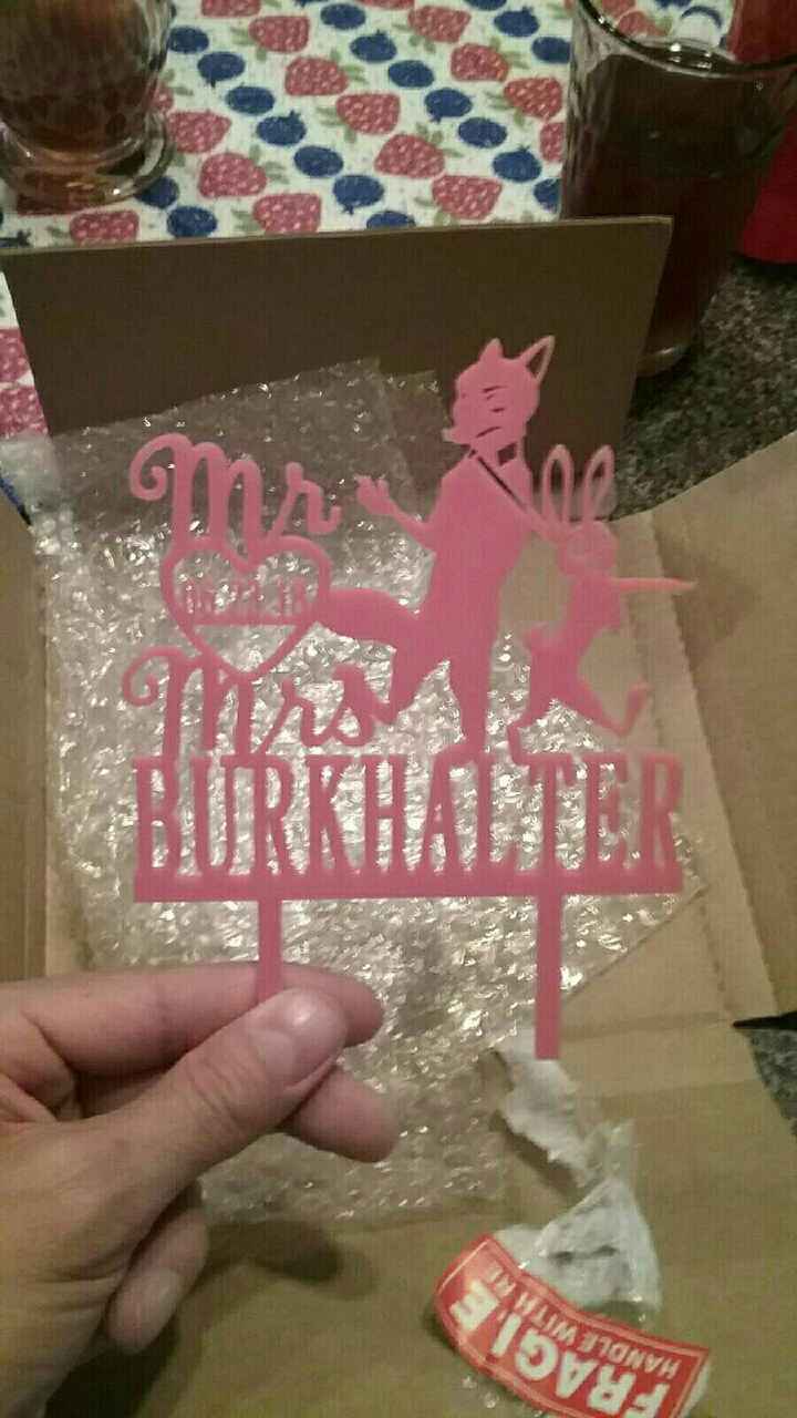 Our Cake Topper!! - 1