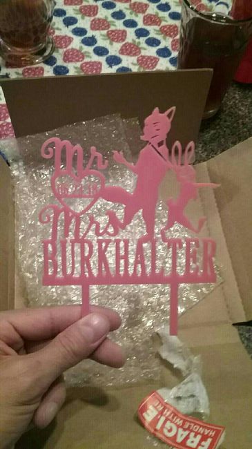 Our Cake Topper!! - 1