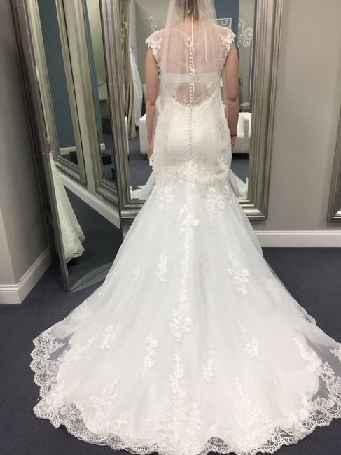 Can't find a veil to match my dress 4