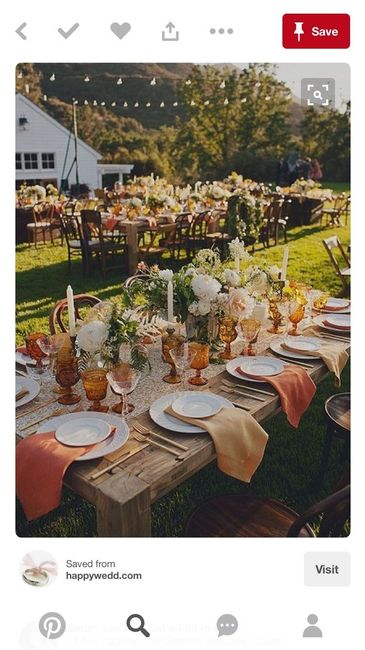 Is the table design too busy???