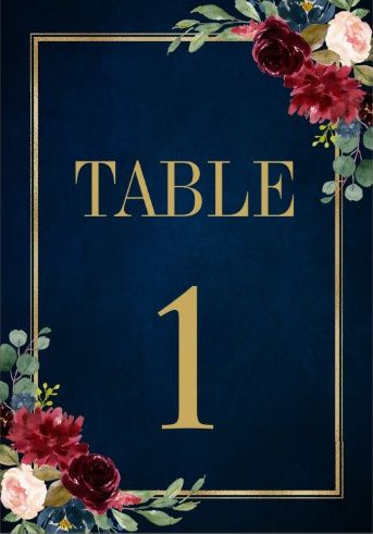 Table numbers ? Show me yours! 8
