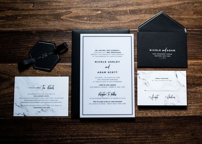 Let's See Those Wedding Invites! 1