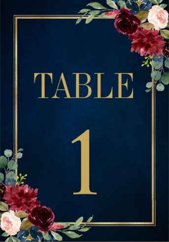 Table Number