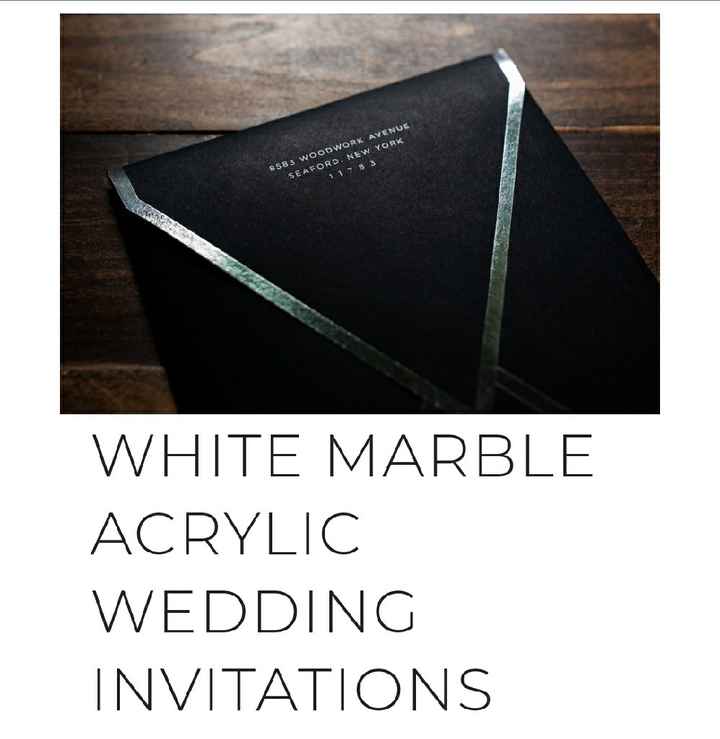 What do your invites look like? - 2