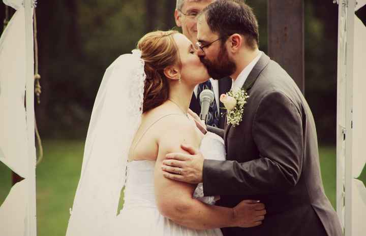 BAM (on a slight delay)! Budget wedding success.