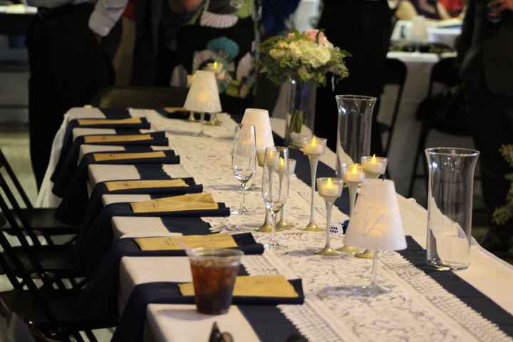 BAM (on a slight delay)! Budget wedding success.