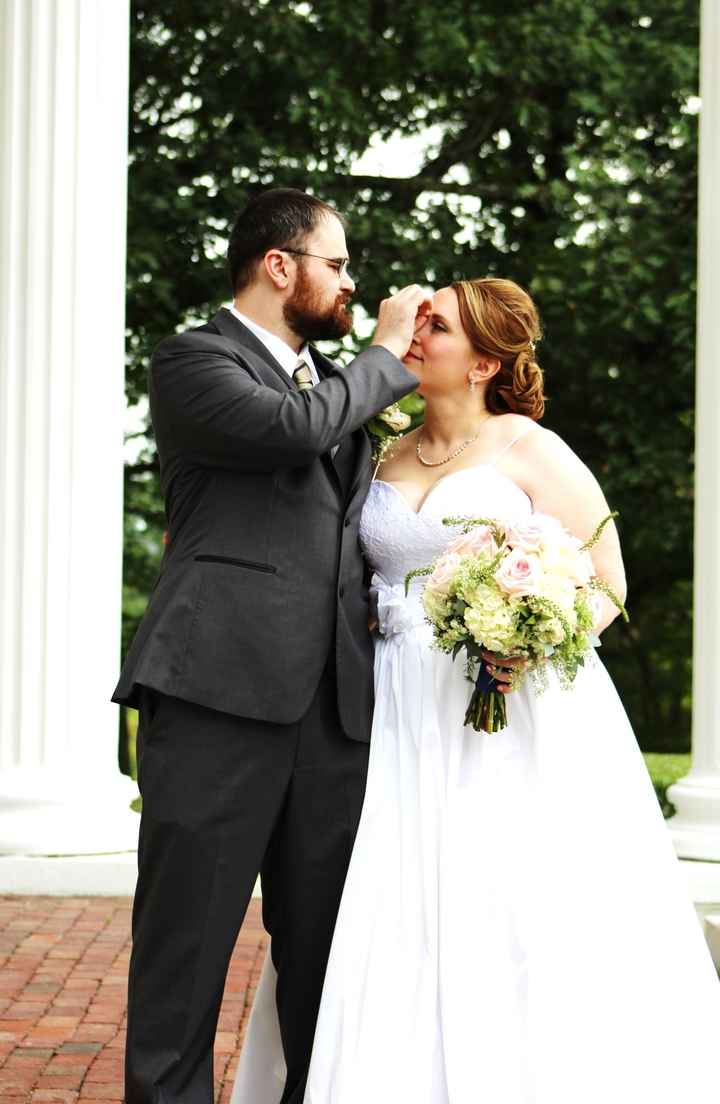 BAM (on a slight delay)! Budget wedding success.