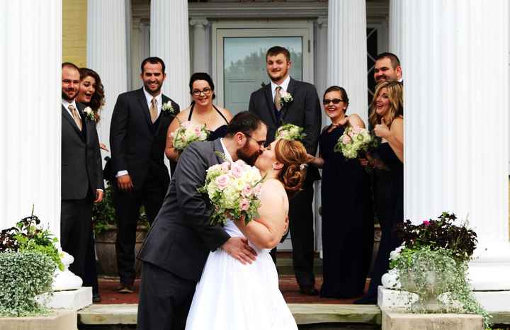 BAM (on a slight delay)! Budget wedding success.