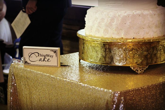 BAM (on a slight delay)! Budget wedding success.