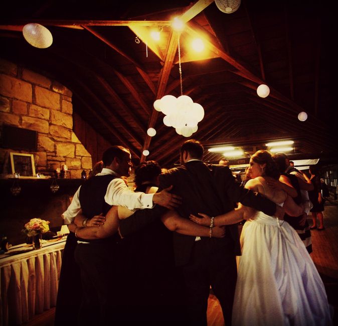 BAM (on a slight delay)! Budget wedding success.