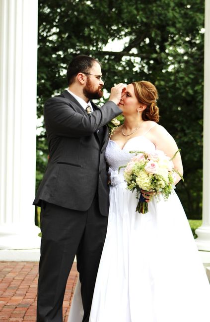 BAM (on a slight delay)! Budget wedding success.