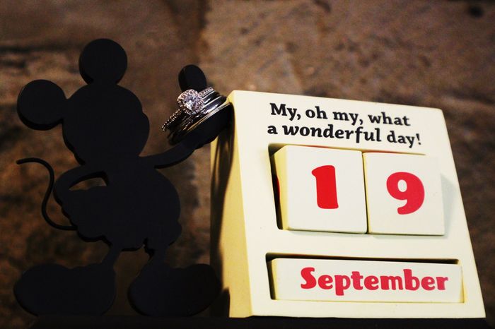 BAM (on a slight delay)! Budget wedding success.