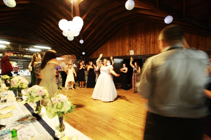 BAM (on a slight delay)! Budget wedding success.