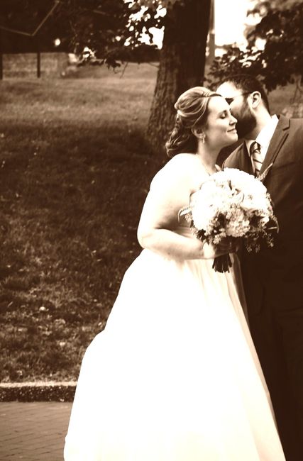 BAM (on a slight delay)! Budget wedding success.